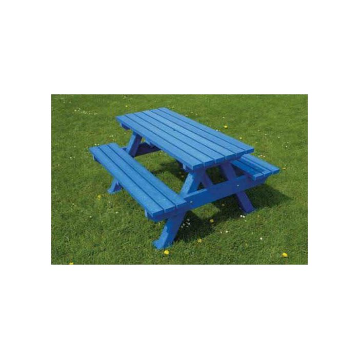 Heavy Duty Recycled Plastic Picnic Bench Sustainable Furniture