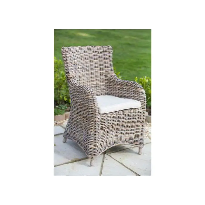 Donna Natural Wicker Armchair - 4
