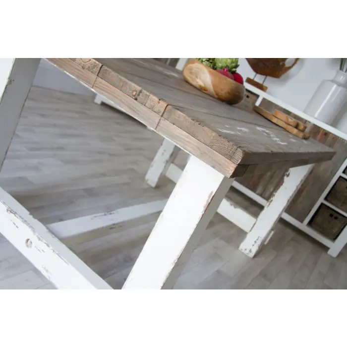 1.8m Coastal Dining Table with 4 Donna Armchairs - 6