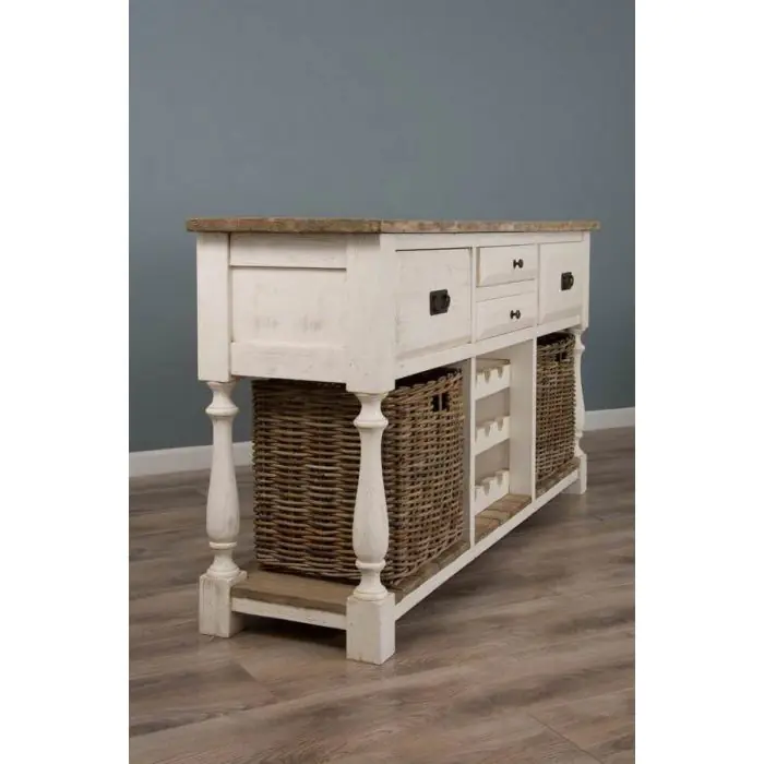 Ellena Sideboard with Wine Rack - 1