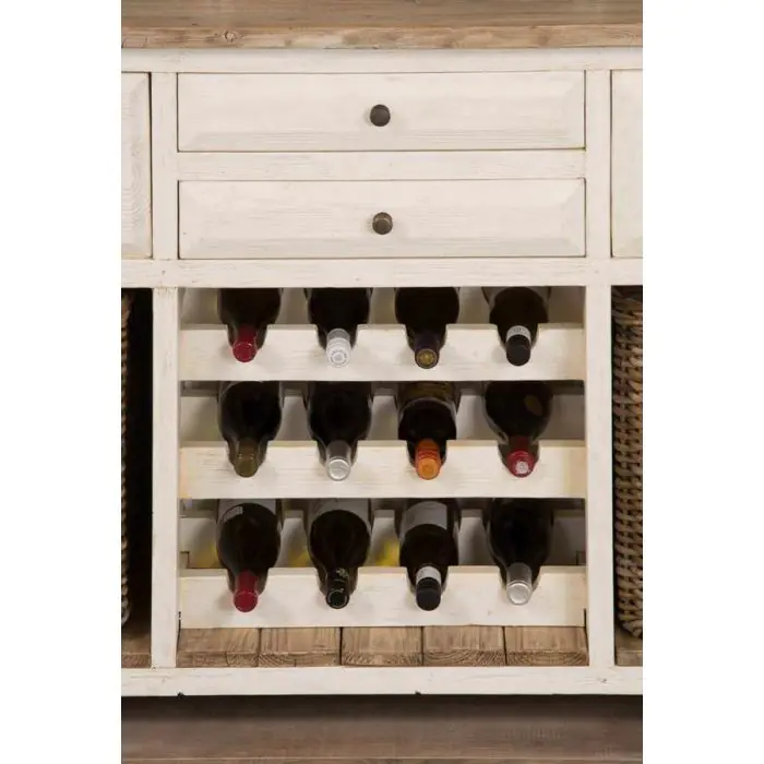 Ellena Sideboard with Wine Rack - 4