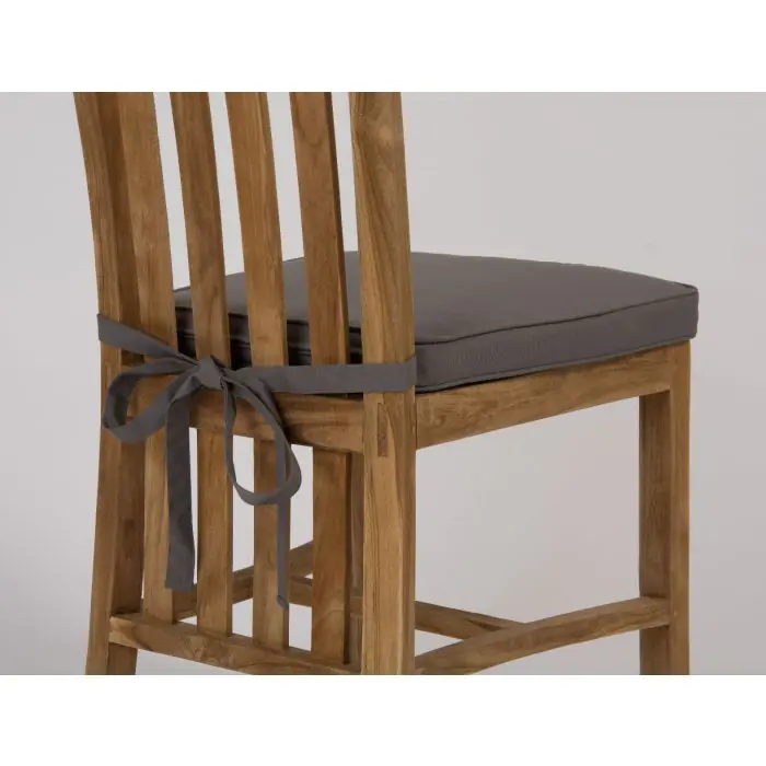 2.4m Reclaimed Teak Tangerang Dining Table with 8 Vikka Chairs & 2 Armchairs - 7