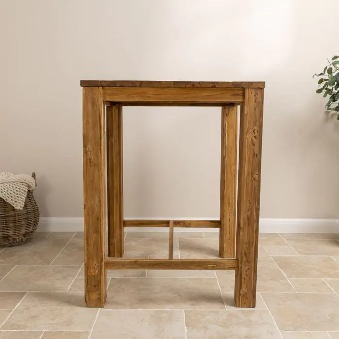 Reclaimed Teak Bar Table - 2 Sizes - 2