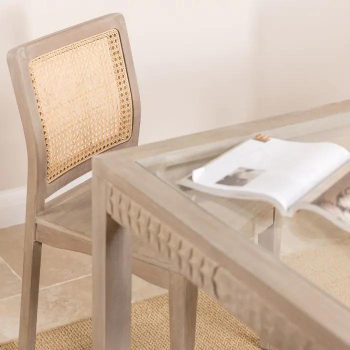 1.8m Brindille Dining Table with 6 Brindille Dining Chairs - 10