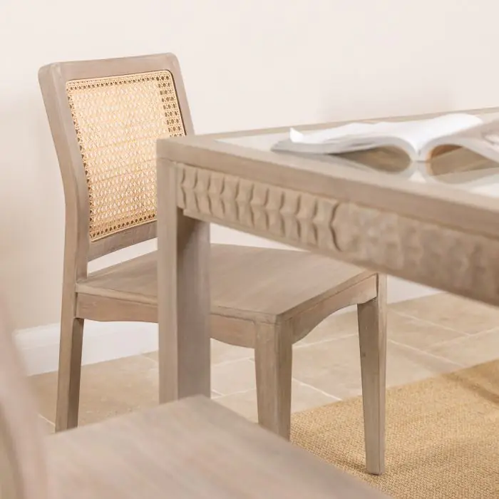 1.8m Brindille Dining Table with 6 Brindille Dining Chairs - 11