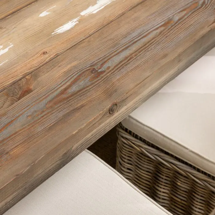 2.4m Coastal Dining Table with 6 Latifa Chairs - 3