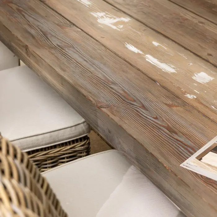 2.4m Coastal Dining Table with 6 Latifa Chairs - 5