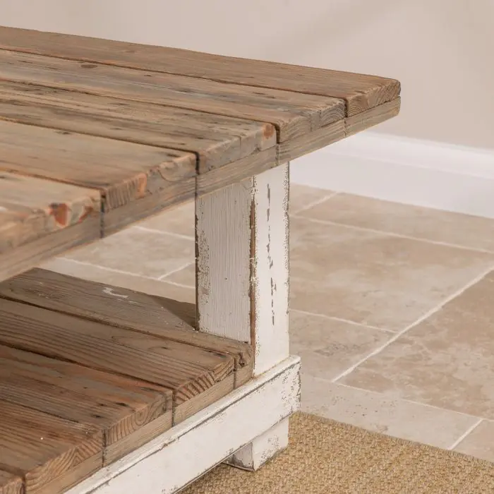 140cm Coastal Coffee Table - 4