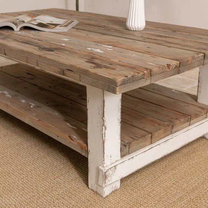 140cm Coastal Coffee Table - 3