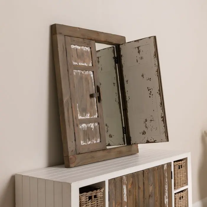 Coastal Shutter Mirror - 3
