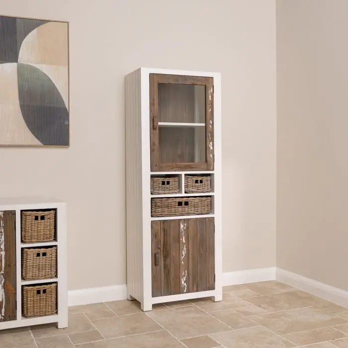 Coastal Tall Cabinet - 4