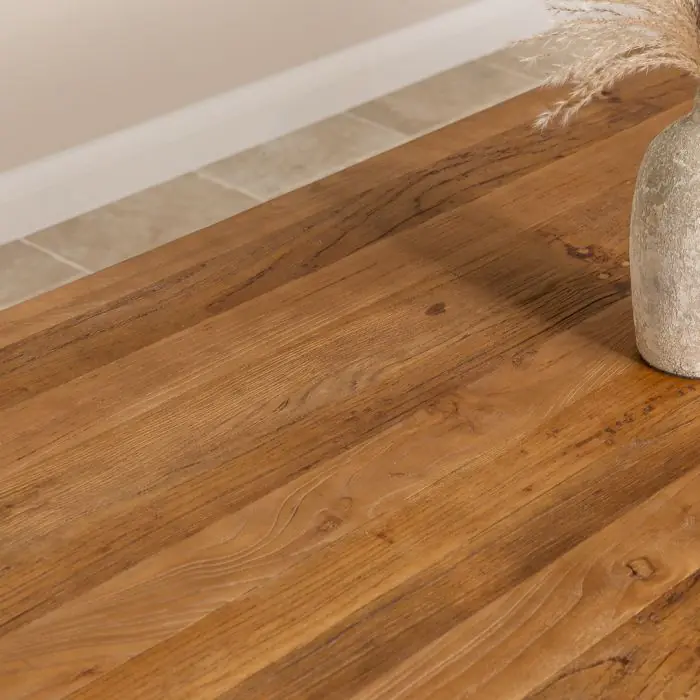 2m Reclaimed Elm Chunky Style Dining Table - 3