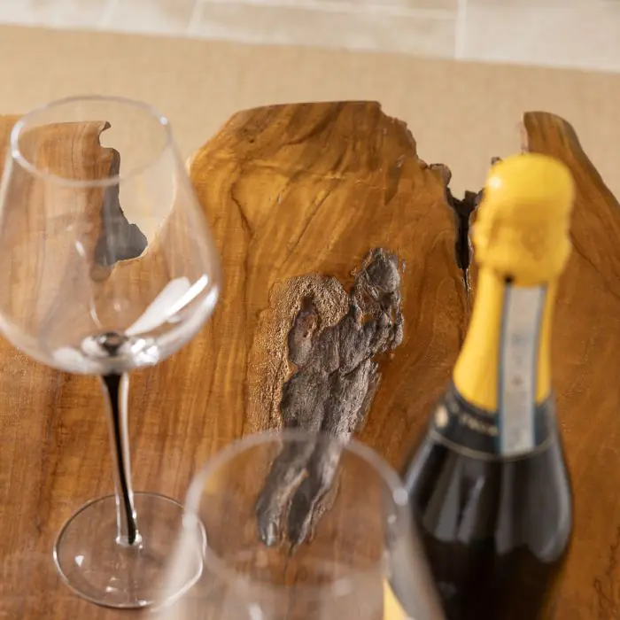 Reclaimed Teak Root Bar Set - 8