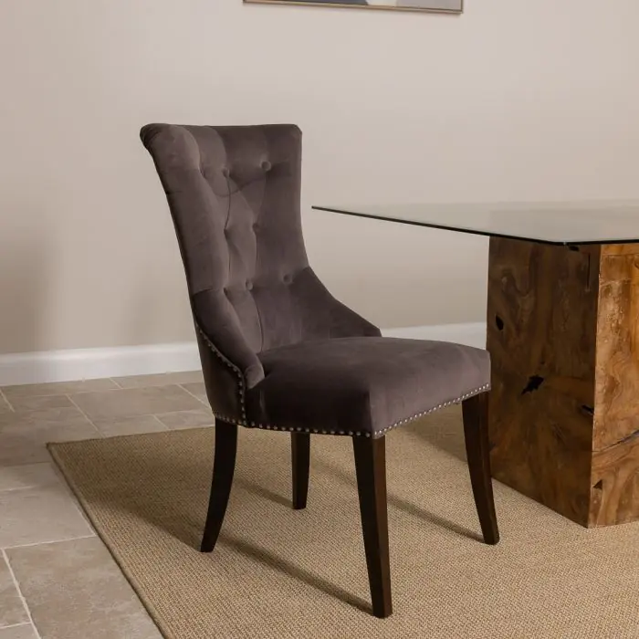1.8m Reclaimed Teak Root Rectangular Block Dining Table with 6 Windsor Chairs - 8