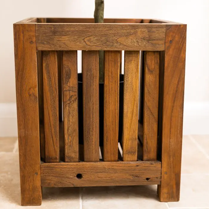 Reclaimed Teak Planter - 6
