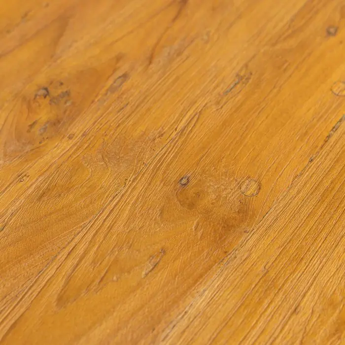 Reclaimed Teak Occasional/Hall Table with Drawer - 4