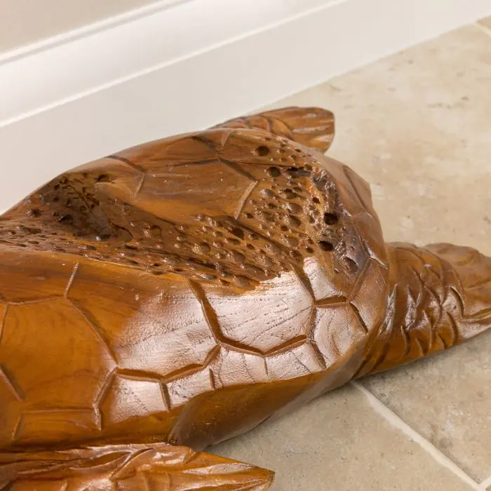 Reclaimed Teak Root Sculpture - Turtle - 1