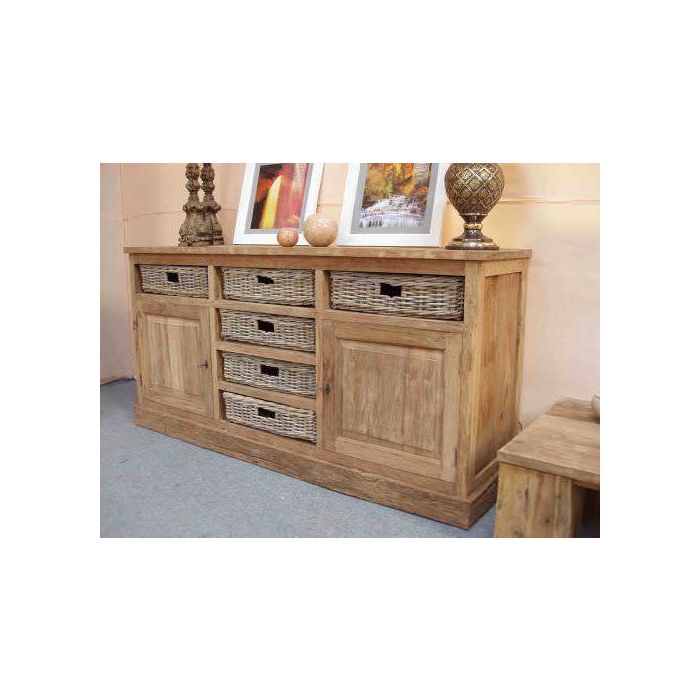 Teak buffet cabinet sale