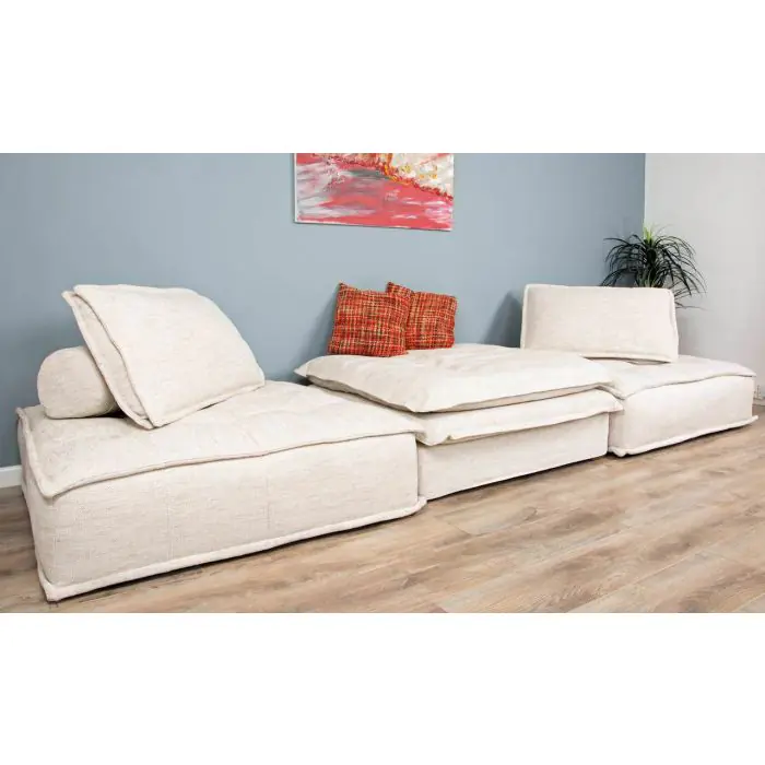 3 Piece Eazy Element Sofa and Ottoman Set - 6