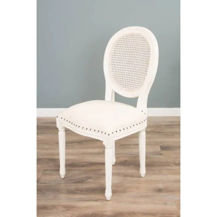 1.3m Farmhouse Pedestal Dining Table with 4 Ellena Chairs - 18