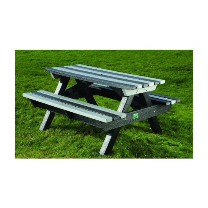 Heavy Duty Recycled Plastic Picnic Bench Sustainable Furniture