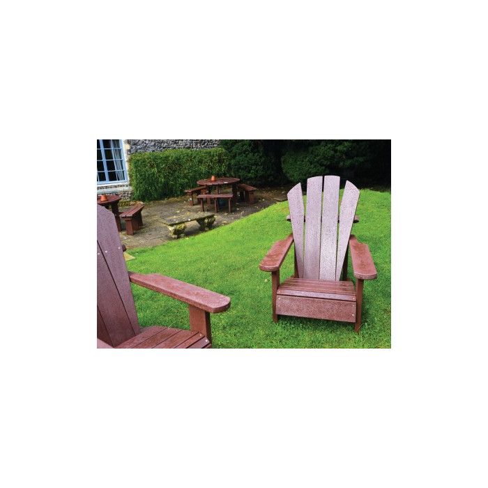 Recycled Plastic Adirondack Chair Sustainable Furniture