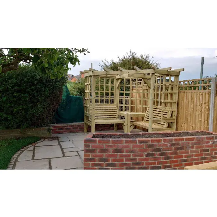 Hustyns Corner Arbour Seat - 1