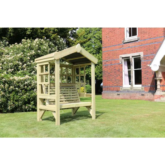 Hustyns Cottage Trellis Arbour - 2 Sizes - 1