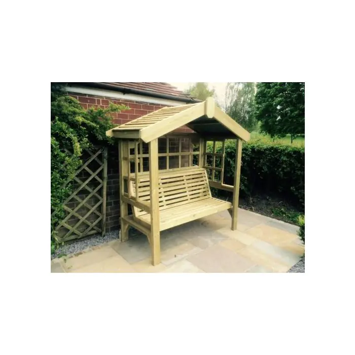 Hustyns Cottage Trellis Arbour - 2 Sizes - 2