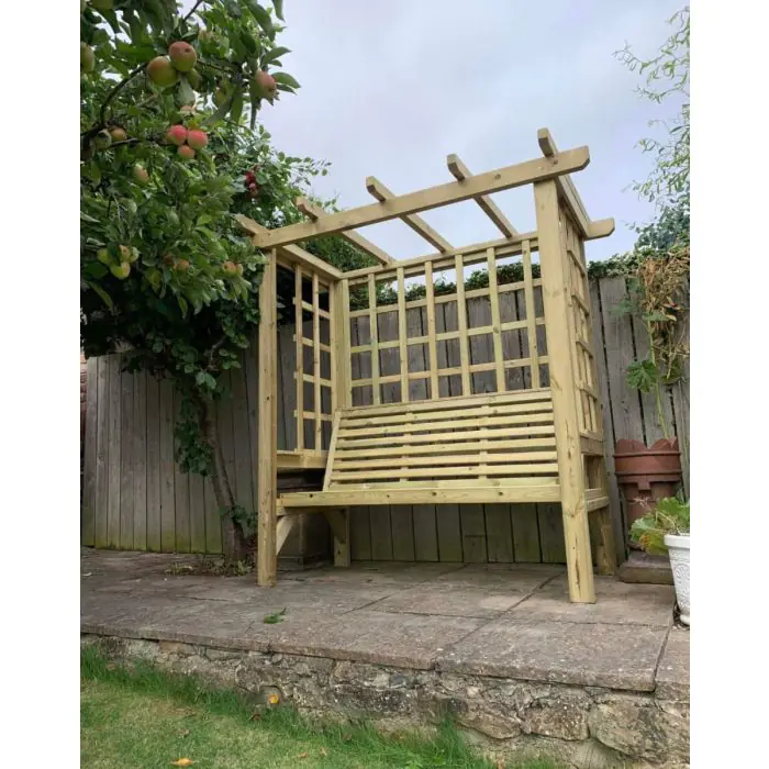 Hustyns Trellis Arbour - 2 Sizes - 3