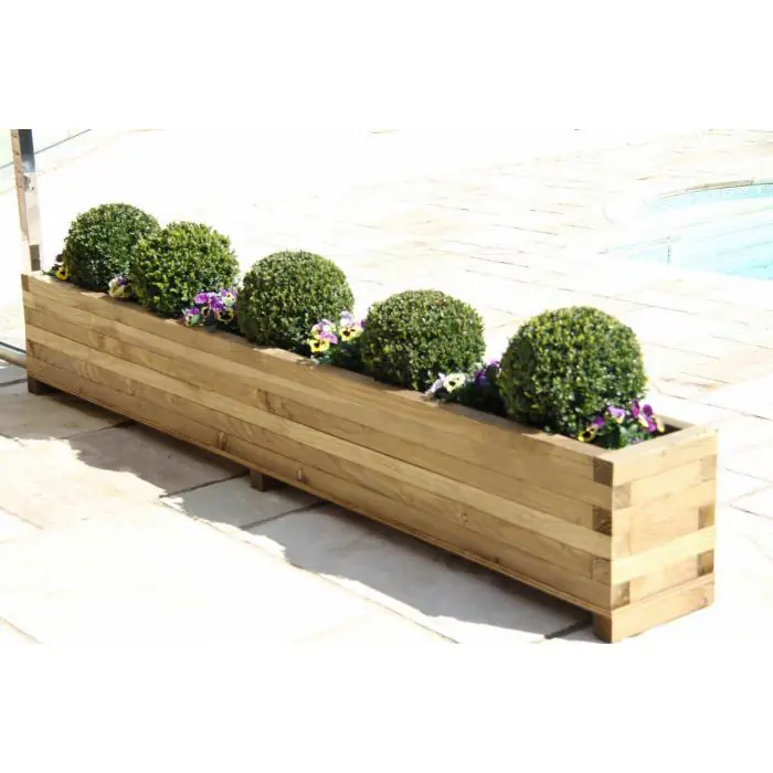 Douglas Fir Garden Planter - 3