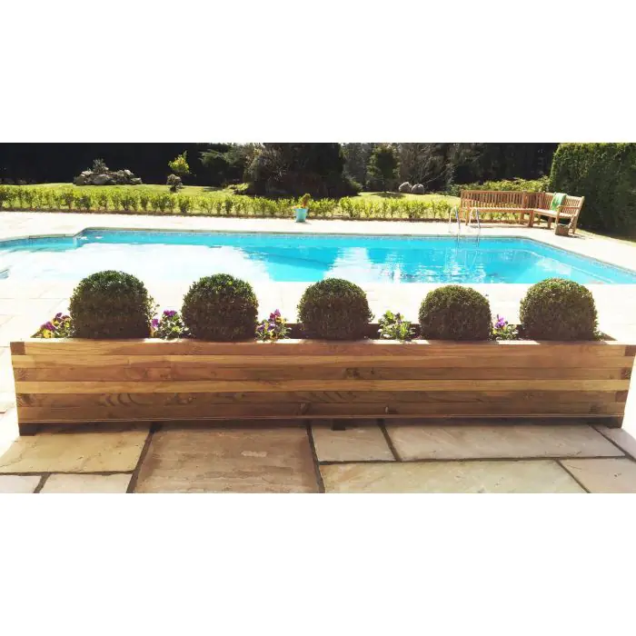 Douglas Fir Garden Planter - 2