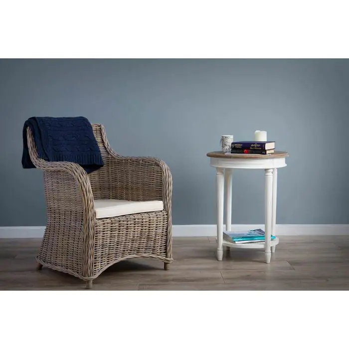 Isabella Natural Wicker Armchair - 1
