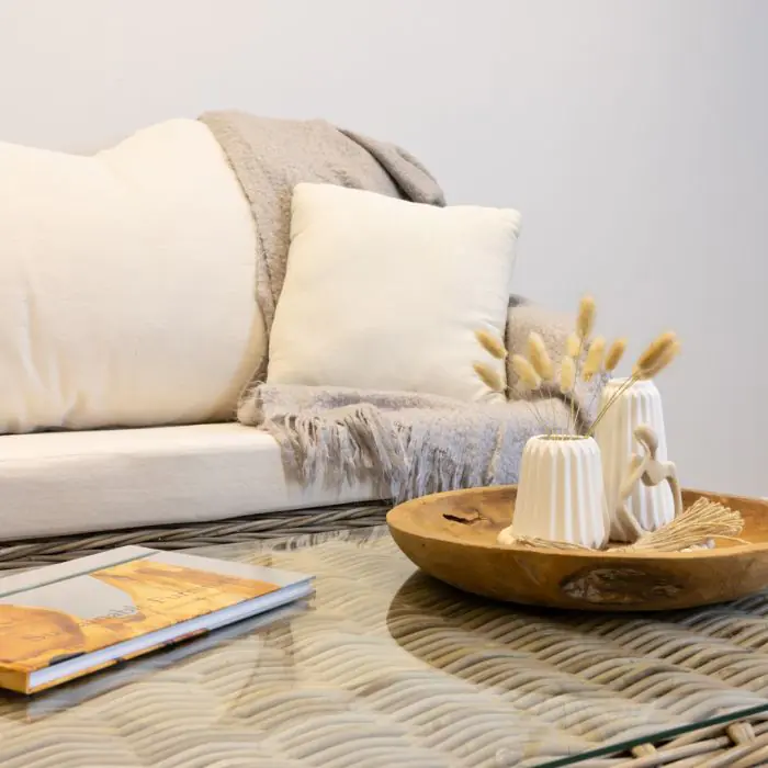 Jumo Natural Wicker Sofa - 5