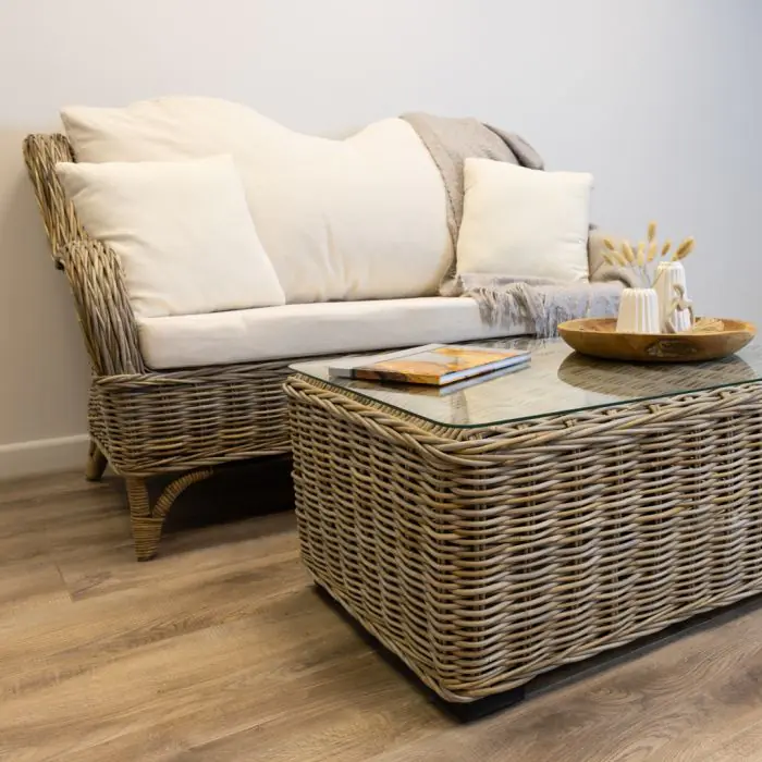 Jumo Natural Wicker Sofa - 3
