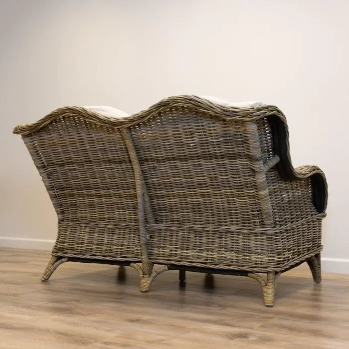 Jumo Natural Wicker Sofa - 9