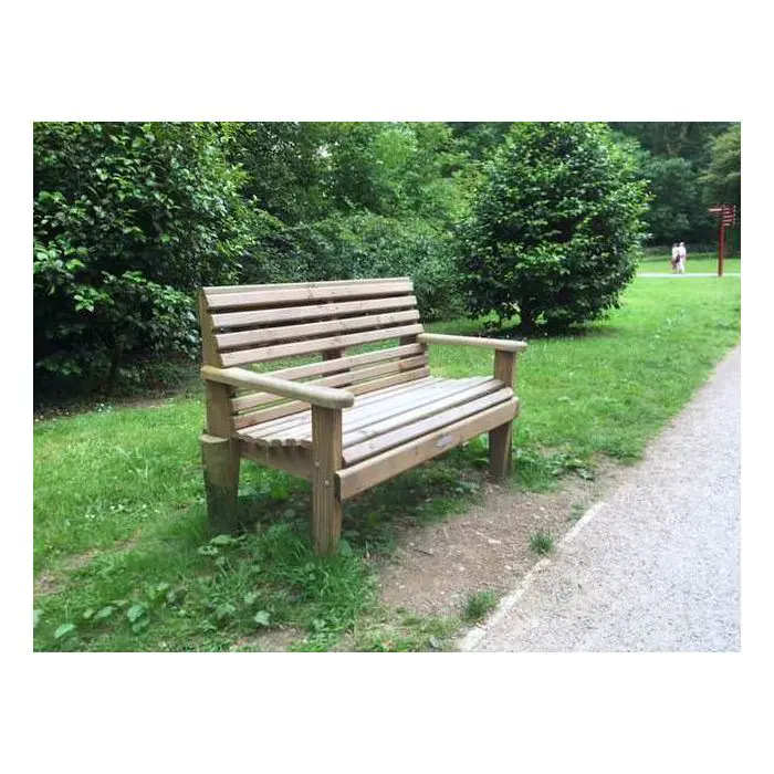 Douglas Fir Woodland Garden Bench - 5