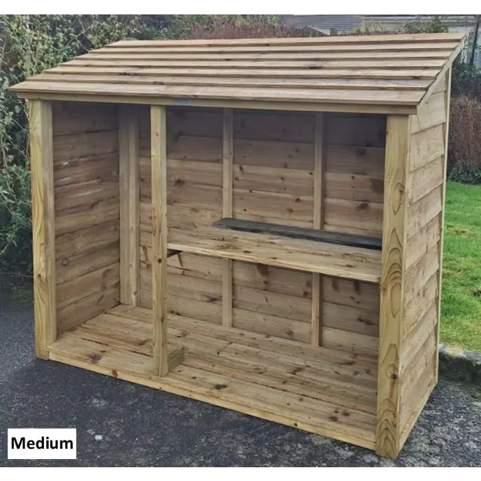 Swedish Redwood Recycling Store - 5 Sizes - 3