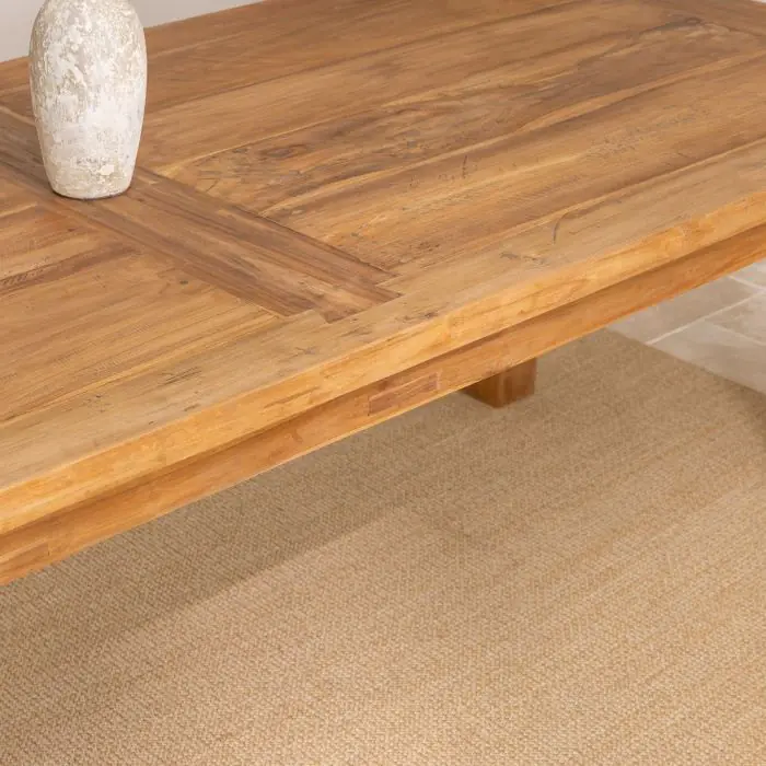 2.4m Reclaimed Teak Mexico Dining Table - 3