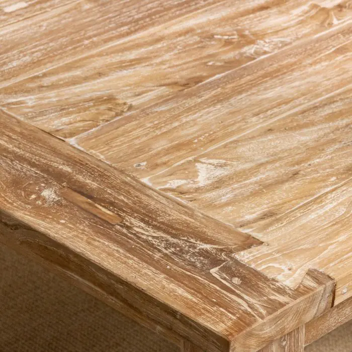 2m Reclaimed Teak Mexico Dining Table - 4