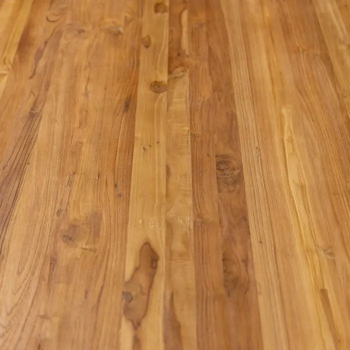 3m Reclaimed Teak Monastery Dining Table - 10