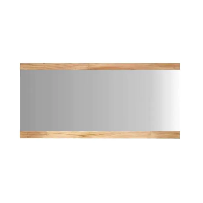 Oasis Contemporary Teak Mirror - 1