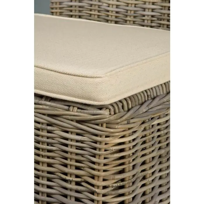 Latifa Natural Wicker Dining Chair - 6