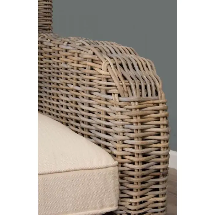 Manga Natural Wicker Sofa Chair - 1