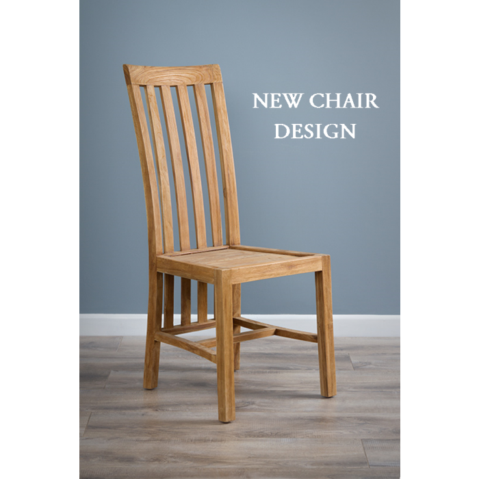 Reclaimed Teak Root and Reclaimed Teak Chair Balero Dining Set 10