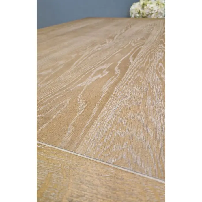 American Oak Grey Wash Coffee Table - 150cm - 5