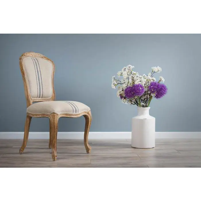 American Oak Beaumont Stripe Chair - 0