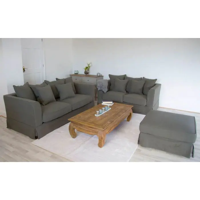 140cm Reclaimed Teak Opium Coffee Table - 2