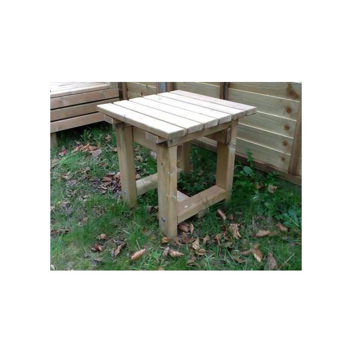 Small wooden table garden cheap