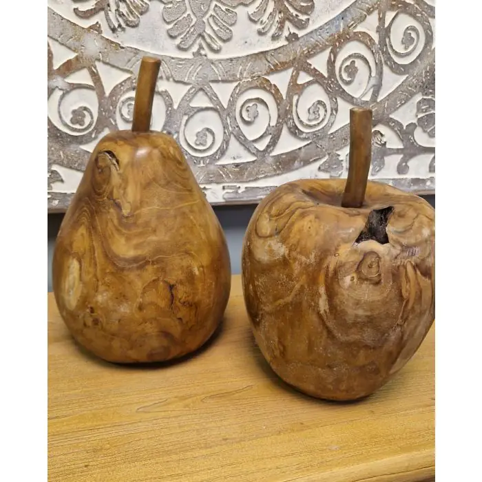 Reclaimed Teak Root Apple & Pear - 2
